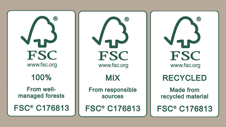 Diverses certifications FSC